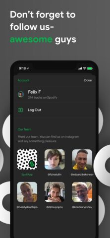 SpotiApp — export music для iOS — скриншот 5