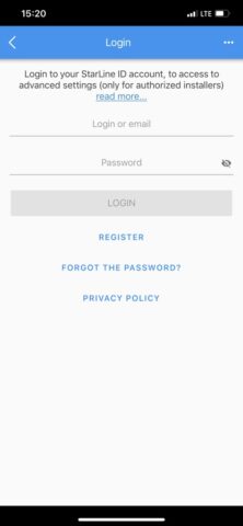 StarLine Master для iOS — скриншот 2
