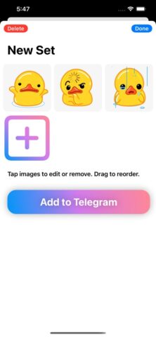 Стикеры для Телеграма для iOS — скриншот 4