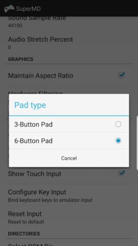 SuperMDS (All in One Emulator) для Android — скриншот 4