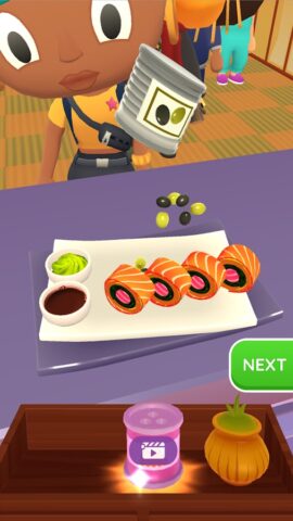 Sushi Roll 3D — Готовь Суши для Android — скриншот 3
