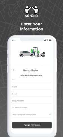 TAG Sürücü для iOS — скриншот 2