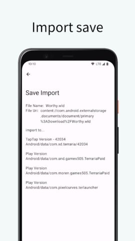 TR Save Editor для Android — скриншот 4