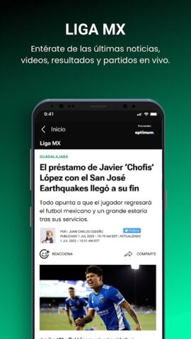 TUDN: TU Deportes Network для Android — скриншот 3