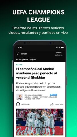 TUDN: TU Deportes Network для Android — скриншот 4