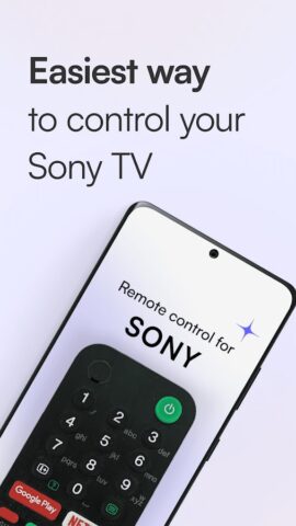 Пульт для телевизора Sony для Android — скриншот 1