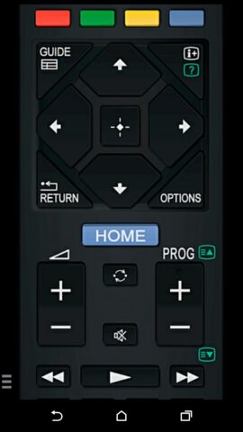 TV Remote for Sony TV для Android — скриншот 2