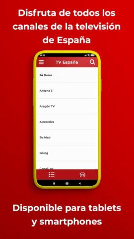 TV Spain Интернет-телевидение для Android — скриншот 1