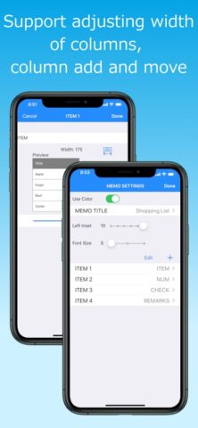 Table Memo для iOS — скриншот 3