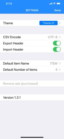 Table Memo для iOS — скриншот 5