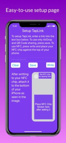 TapLink — Quickly Share Links для iOS — скриншот 3