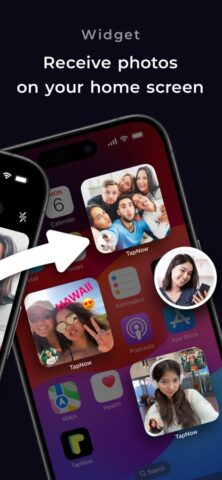 TapNow. Friends on homescreen. для iOS — скриншот 2