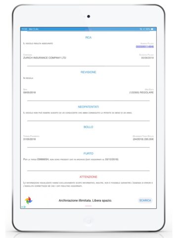 Targa Scan для iOS — скриншот 3