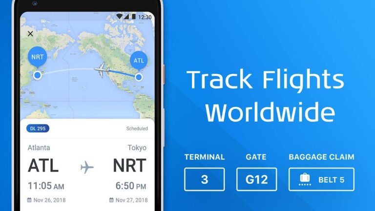 Flight Tracker для Android — скриншот 1