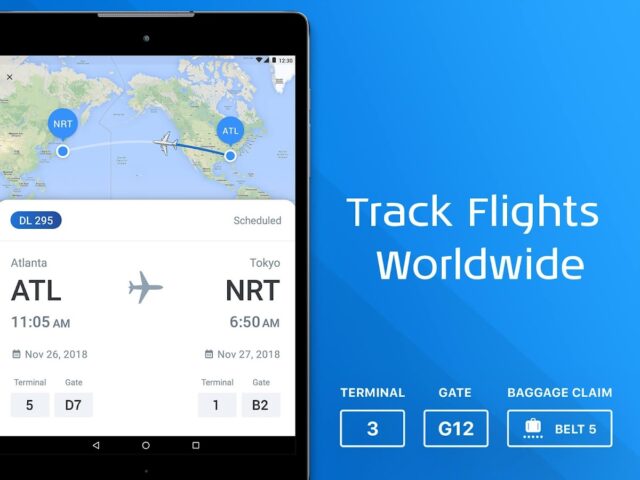 Flight Tracker для Android — скриншот 5
