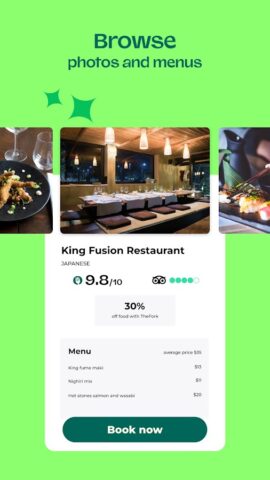 TheFork — Restaurant bookings для Android — скриншот 5