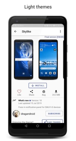 Темы для Huawei / Honor / EMUI для Android — скриншот 2