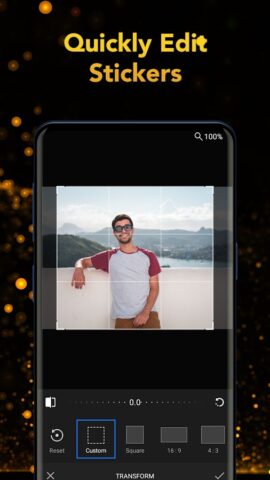 Thug Life Sticker Pic Editor для Android — скриншот 2