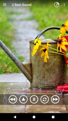 Звуки грозы для сна для Android — скриншот 2