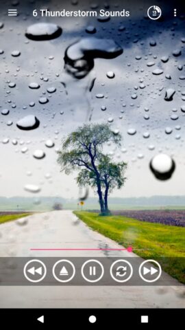 Звуки грозы для сна для Android — скриншот 4