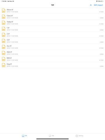 Tiff Viewer для iOS — скриншот 1
