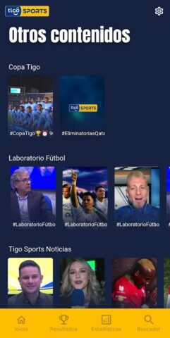 Tigo Sports Bolivia для Android — скриншот 3