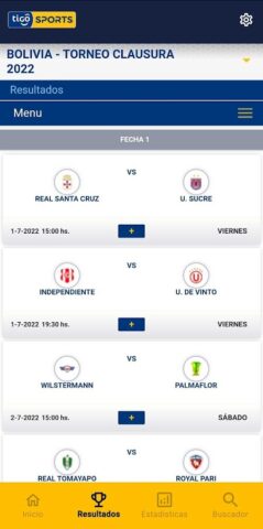 Tigo Sports Bolivia для Android — скриншот 4
