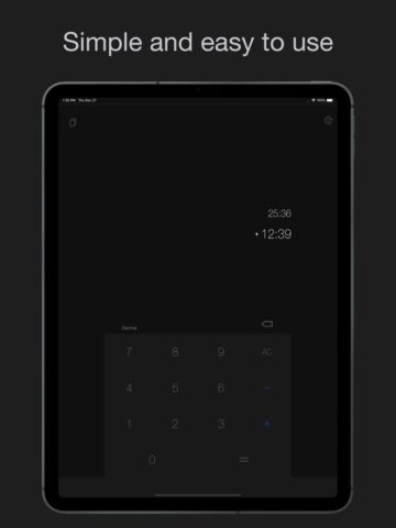 Калькулятор времени для iOS — скриншот 4