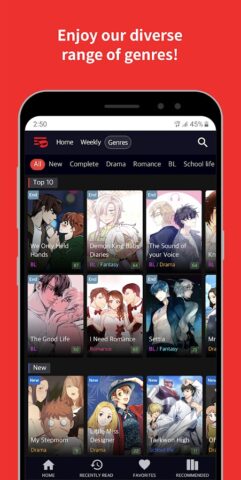 Toomics — Read Premium Comics для Android — скриншот 4