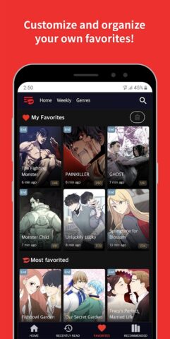Toomics — Read Premium Comics для Android — скриншот 5
