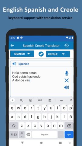 Traductor Español Creole для Android — скриншот 4