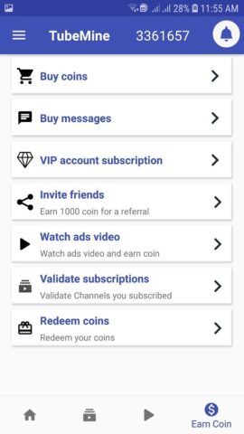 TubeMine для Android — скриншот 5