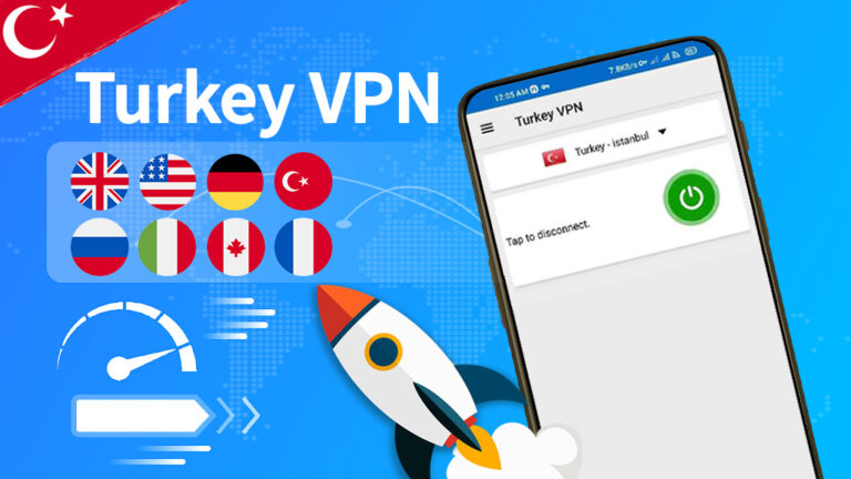 Turkey VPN — Fast & Secure для Android — скриншот 1