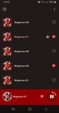 Турецкие Рингтоны для Android — скриншот 2