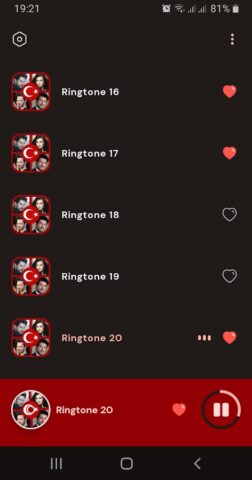Турецкие Рингтоны для Android — скриншот 4