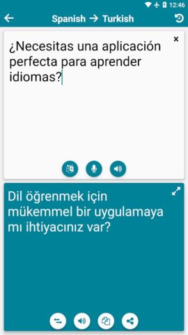 Turkish — Spanish для Android — скриншот 3