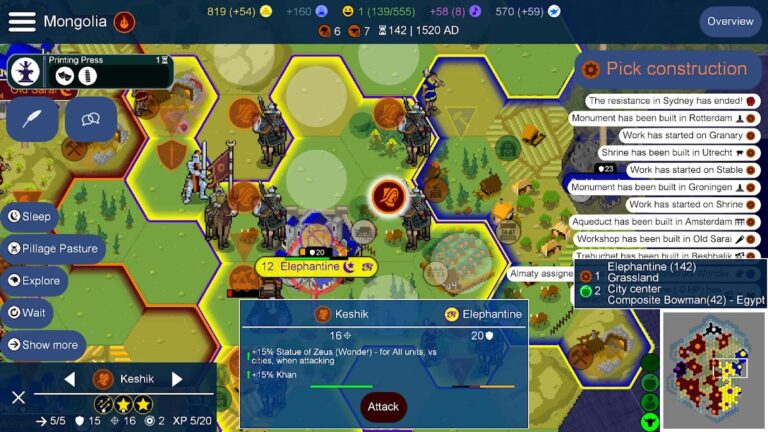 Unciv для Android — скриншот 1