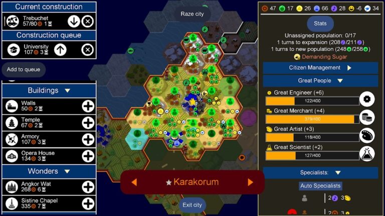 Unciv для Android — скриншот 2