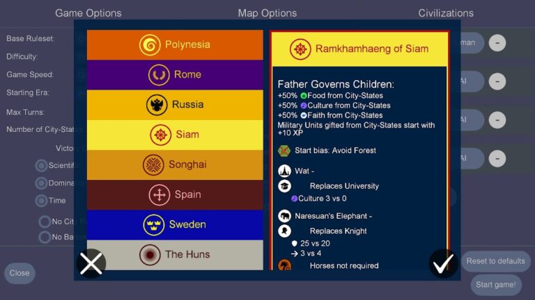 Unciv для Android — скриншот 5