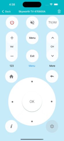 Uni TV Remote — скриншот 2