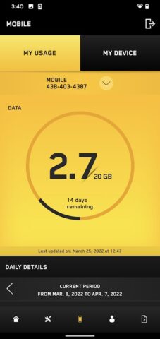 Espace client + для Android — скриншот 2