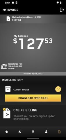 Espace client + для Android — скриншот 3