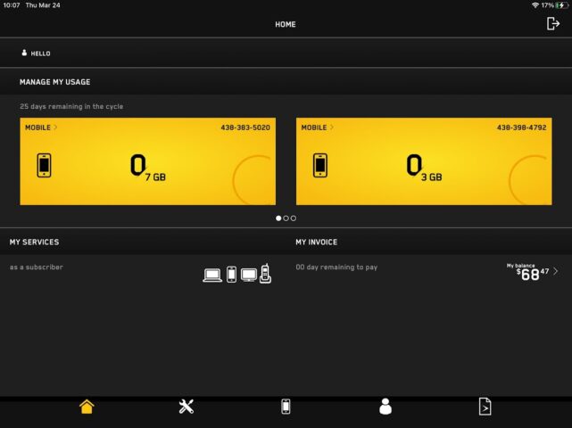 Espace client + для Android — скриншот 5