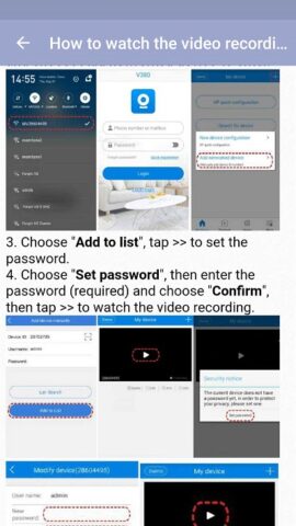 V380 Pro Wi-Fi Camera Guide для Android — скриншот 3