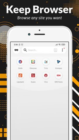 Keep Browser Proxy для Android — скриншот 1