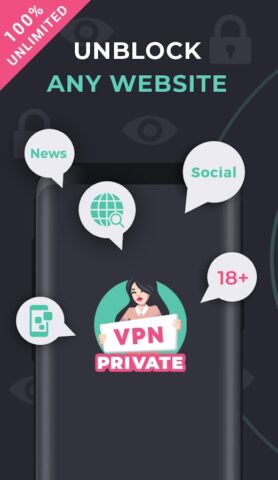 VPN Private для Android — скриншот 1