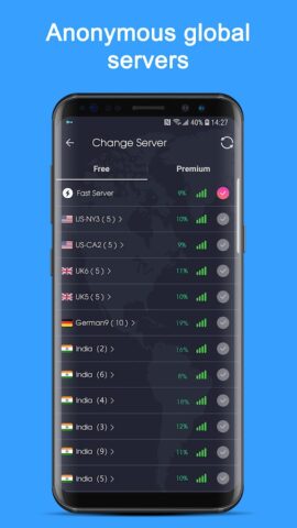 VPN Proxy Speed — Super VPN для Android — скриншот 2