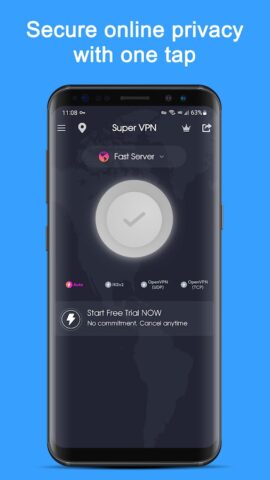 VPN Proxy Speed — Super VPN для Android — скриншот 4
