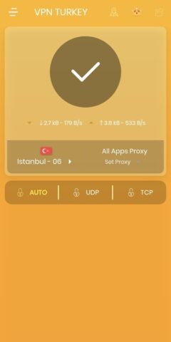VPN TURKEY — Unlimited & Proxy для Android — скриншот 2