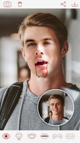 Вампир Фото Камера для Android — скриншот 3